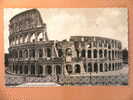 CPA - ROMA - ANFITEATRO FLAVIO O COLOSSEO - RARE - VERNIE - DENTELEE - Colosseum