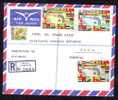 Air Mail Cover 1972 From Tanzania To Romania Stamps On Cover FLAGS,DRAPEAUX!! - Sobres