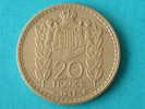 20 FRANCS 1947 / KM 124 ( For Grade, Please See Photo ) !! - 1922-1949 Louis II