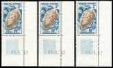 WALLIS ET FUTUNA 1962 - Yv. 164 ** 3 Ex SUP Cdf Daté Diff.   - Coquillage Cypraecassis ..Réf.W&F10657 - Unused Stamps