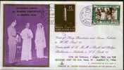 I REALI DEL BELGIO IN VATICANO - Anno 1966 - Covers & Documents