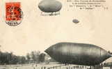 SAINT LOUIS French Card Aviation Flying Dirigible Race Baldwin Wise Dallas - St Louis – Missouri