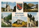 Boussac (13) :5 Vues Dont La Rue De La Cure Environ 1970 . - Boussac