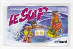 PF / OPTCARD - 9° Carte Prépayée - Un Couple Qui Surfe La Vague - 1 000 FCFP - NSB - Polinesia Francesa