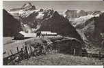 SUISSE - GRINDELWALD - CPA - N°B6129 - Bergstation Firstbahn Mit Schreckhorn Und Fiescherhörner - Grindelwald