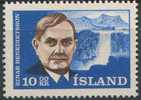 Iceland 1965 - Einar Benediktsson - 10.00 Kr. - Unused Stamps