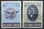 Iceland 1971 - Patriot Society - Used Stamps