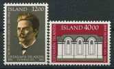 Iceland 1984 - Art Museum 100 Years - Unused Stamps