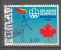 Portugal 1976 Mi. 1319  3.00 (E) Olympische Sommerspiele Olympic Games Montreal Fackellauf - Used Stamps