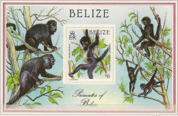 BELIZE Singes, Singe, Chimpanzés Yvert BF 81 ** MNH - Chimpancés