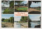 Saint-Aignan-sur-Cher  (41) : 6 Vues Dont Scènes De Plage Environ 1970 (animée). - Saint Aignan