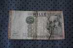 BILLET DE BANQUE DE LA BANK  BANCA ITALIA ITALIE   DE 1000 LIRE MARCO POLO - 100 Lire