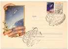 USSR Spoutnik 3,  Moskwa Spaceship/Vaisseau Postal Stionery Cacheted Cover Lollini#207A-1959 - Russia & USSR