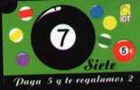 Spain Phonecard Prepaid Billard Black Ball Pool - Sonstige & Ohne Zuordnung