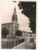 Lafrançaise (82) : L'église Saint-Grorges Et Rue Adjacente Environ 1950 (animée). - Lafrancaise