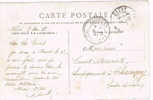 Postal, BLERE 1907 (Francia), Post Card, Postkarte - 1903-60 Semeuse Lignée