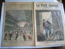 LE PETIT JOURNAL N° 0103 12/11/1592 LE CRIME DE LA RUE BOTZARIS + LA PATINOIRE RUE DE CLICHY A PARIS - Le Petit Journal