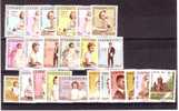 LUXEMBOURG 4 SERIES CARITAS PRINCES  ET PRINCESSES COMPLETES. NEUF**; - Unused Stamps