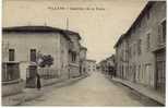 Carte Postale Ancienne Villars Les Dombes - Quartier De La Poste - Villars-les-Dombes