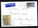 Cover Nice Franking 2 Stamps Send To Romania 2002!! - Covers & Documents