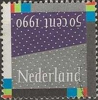 NETHERLANDS 1990 Christmas - 50c Falling Snow FU - Gebruikt