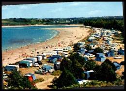 CP  LOCQUIREC  Plage Du Fond De La Baie Et Son Camping - Locquirec