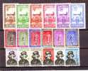 LUXEMBOURG 3 SERIES NEUVES - Unused Stamps