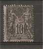 France 1898 YT N° 103o - 1898-1900 Sage (Type III)