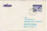 Aerograma BRNO 1969 (Checoslovaquia)  A Sudafrica - Airmail