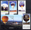 GUYANA 1996, GREENPEACE, BALLONS MONTES, 4 Valeurs + 1 Bloc, Neufs / Mint. R799 - Luchtballons