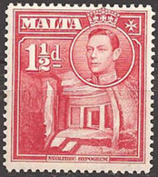 MALTA..1938..Michel # 179...MLH. - Malta (...-1964)