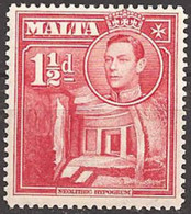 MALTA..1938..Michel # 179...MLH. - Malte (...-1964)