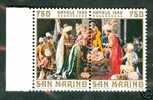 ● San  MARINO 1990  -  DITTICO  NATALE ** (MNH) - Ungebraucht