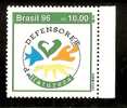 FAUNA -1994 BRAZIL - DEFENSORES DA NATURA -  DEFENDERS OF NATURE - Yvert # 2298 - MNH - Apen