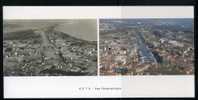 SETE DOUBLE PHOTO .  Vue Panoramique.  Une Carte Postale  1900 Et Meme Photo Récente .Voir Recto - Verso (E511) - Cartes Stéréoscopiques