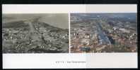 SETE DOUBLE PHOTO .  Vue Panoramique.  Une Carte Postale  1900 Et Meme Photo Récente .Voir Recto - Verso (E511) - Stereoskopie