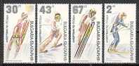 BULGARIA \ BULGARIE - 1991 - Jeux Olimpiques Hivers - Albertville'92 - 4v** - Unused Stamps