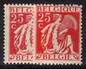 339   **  2 Nuances  Cob 5 - 1932 Ceres Und Mercure