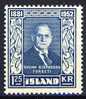 #Iceland 1952. President Björnsson. Michel 281. MNH(**) - Unused Stamps