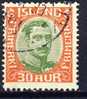 #Iceland 1920. King Christian X. Michel 93. Cancelled(o) - Usati