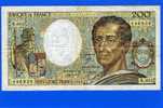 DEUX CENTS FRANCS . 200 F .  1981 . H . 005 .  ETAT   VOIR SCAN - 200 F 1981-1994 ''Montesquieu''