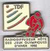 TDF Radiodiffuseur Hote Des Jeux Olympiques  1992 - France Telecom