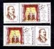 The First Yiddish Theatre In The World 1879 - Iasi Romania 2009 Stamps+ Label Left  & Right,MNH - Ongebruikt