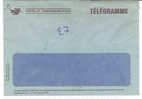 Enveloppe TELEGRAMME Avec Le Télégramme De 1986 De Thionville - Telegraph And Telephone