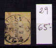 SUIZA 1854-1862 - Yvert Nº 29 - Used Stamps