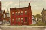 U.S.A. - OLD POSTCARD - CONNECTICUT  - TELEPHONE BUILDING DANBURY - Altri & Non Classificati