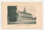 Pont-de-Chéruy (38) : L'église Place De L'église Environ 1910 (animée). - Pont-de-Chéruy