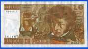 BILLET DE DIX FRANCS.10F. BERLIOZ.DU.  C . 3 - 3 - 1977 . C .  / ETAT .T  T  B . VOIR SCAN - 10 F 1972-1978 ''Berlioz''