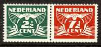 Niederlande / Netherlands 1941 : Mi 175Eb+381 *** - Freimarken / Definitives - Neufs