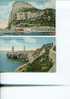 (1201) - 2 Old Gibraltar Postcard - Lighthouses - Galleries - Gibilterra